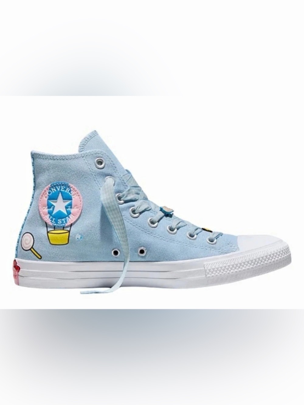 Converse x Hello Kitty Cinnamoroll Chuck Taylor High Tops Blue Women’s 7
